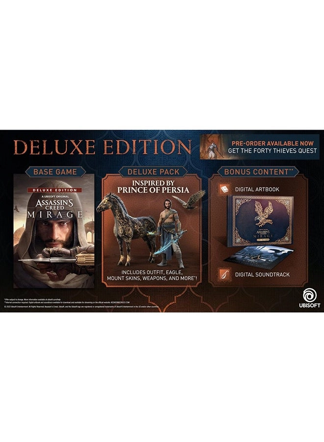 Assassins Creed Mirage Deluxe Edition - PlayStation 5