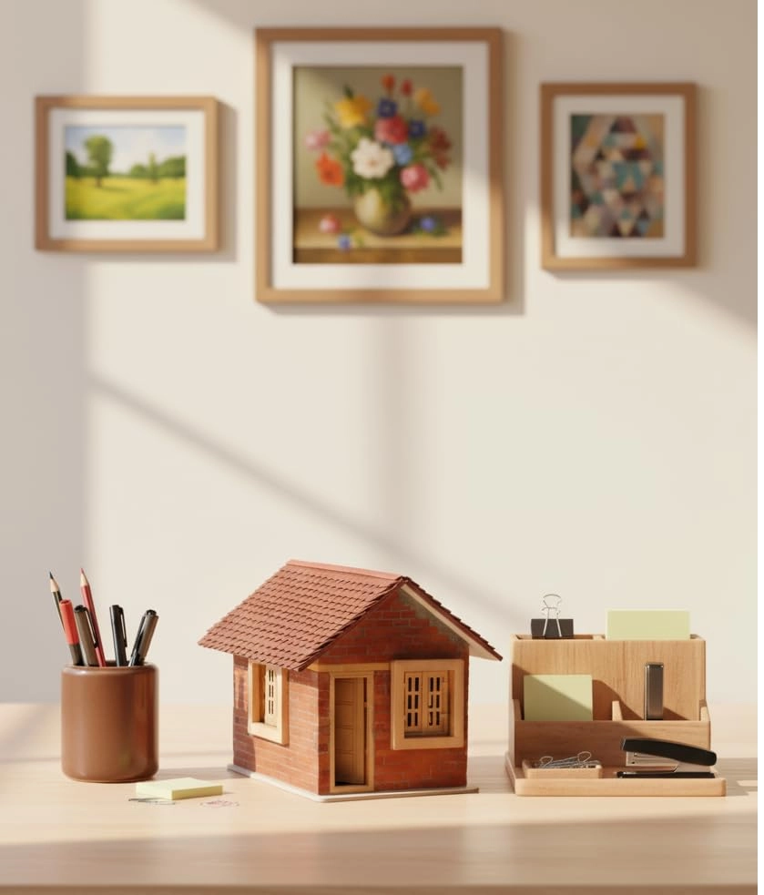 Mini Wooden Cottage Kit (LBDI56171)