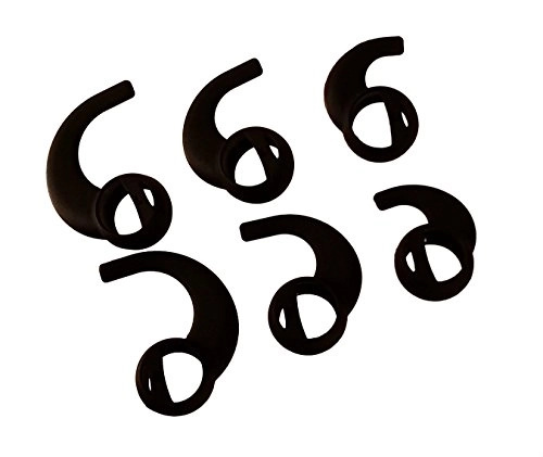 BudLoks - Earphone Sport Grips for Apple iPod and Earpod Style Earbuds - Secure Fit