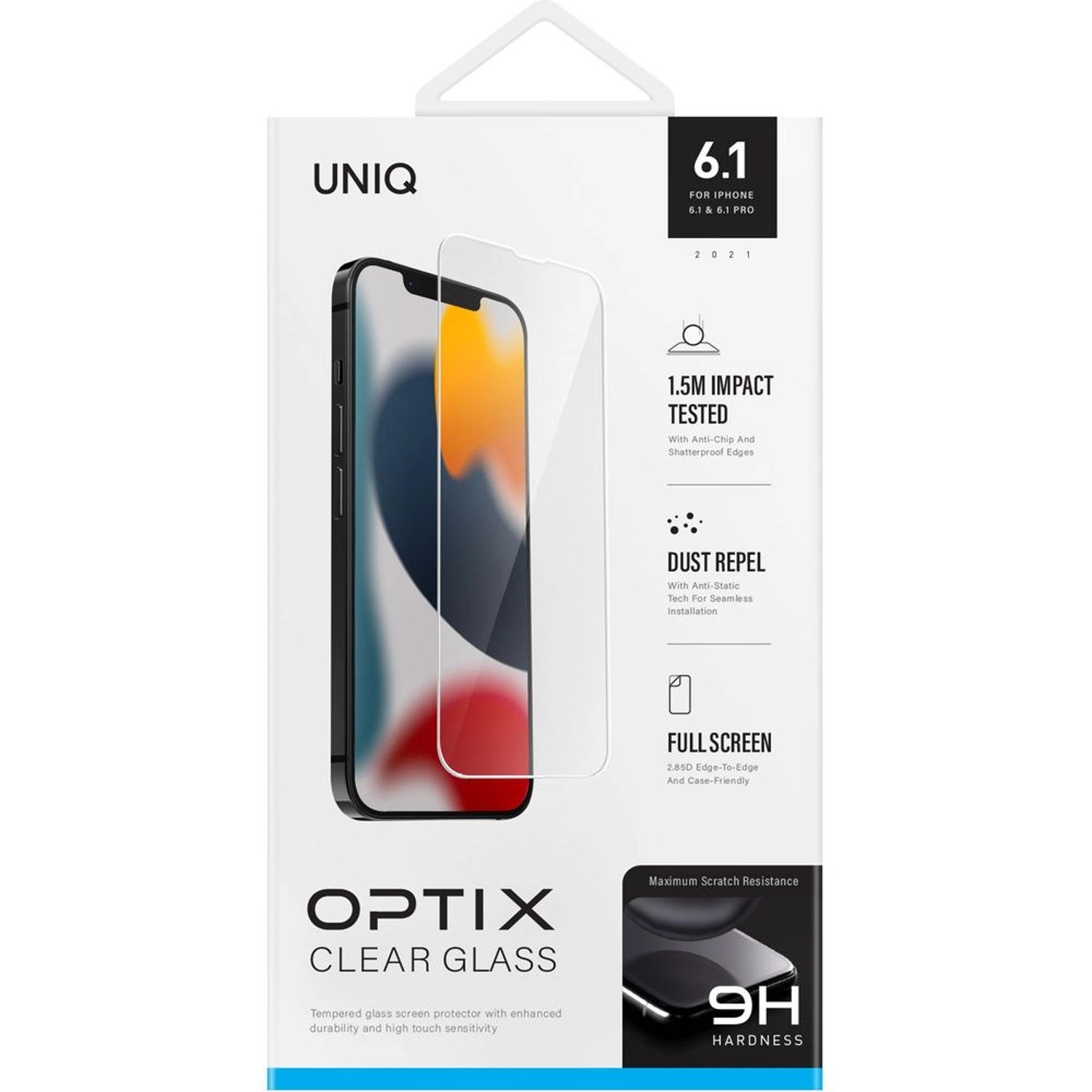 Clear Glass Screen Protector for iPhone 13 Pro / iPhone 13