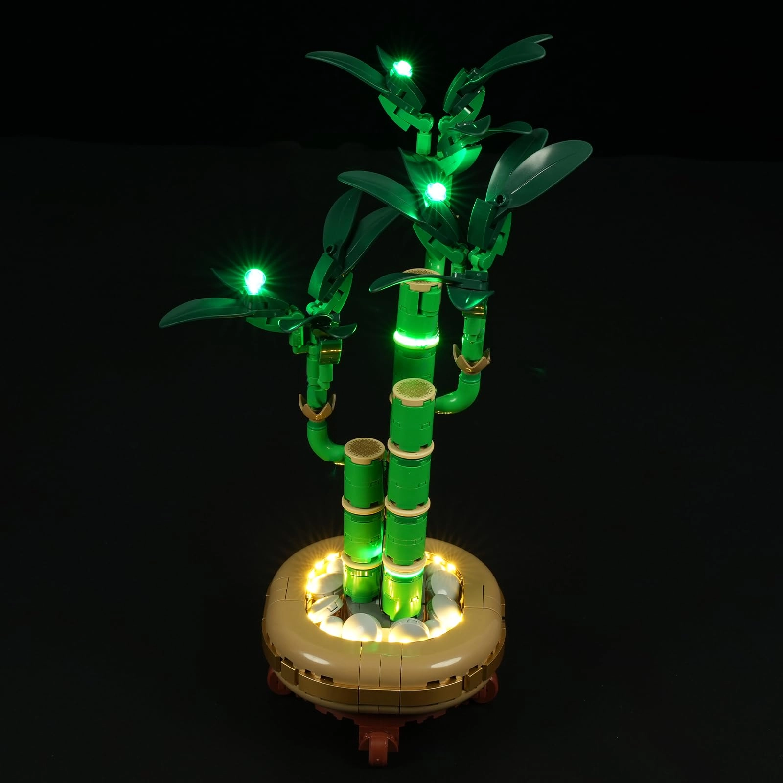 GEAMENT LED Light Kit for LEGO Lucky Bamboo Building Blocks 10344 - Plastic 1 4.5-5V