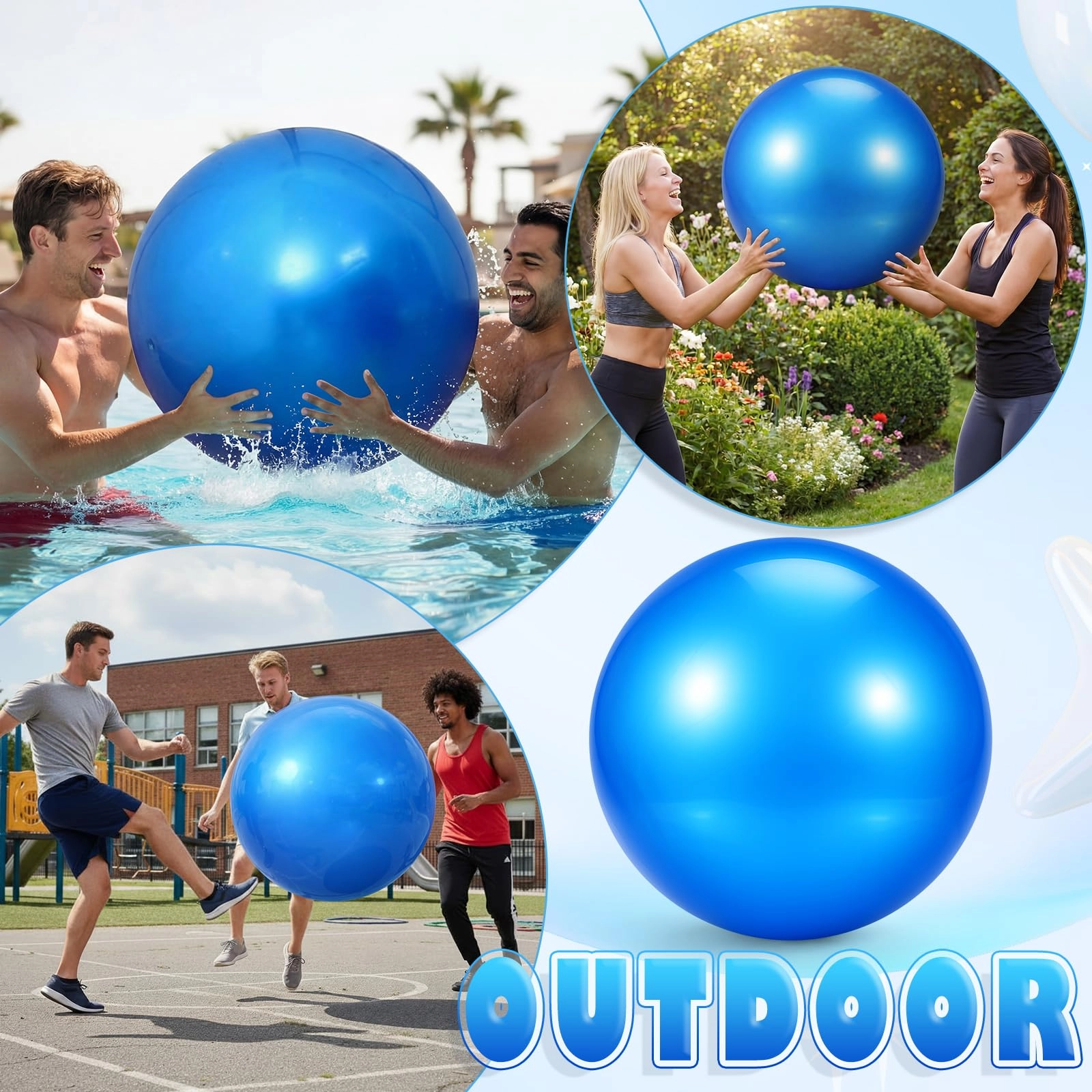 Jumbo Inflatable Playground Ball