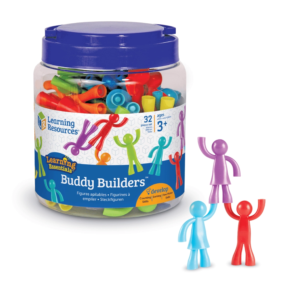All About Me Buddy Builders - Suitable for 3 years and above 32 Pcs