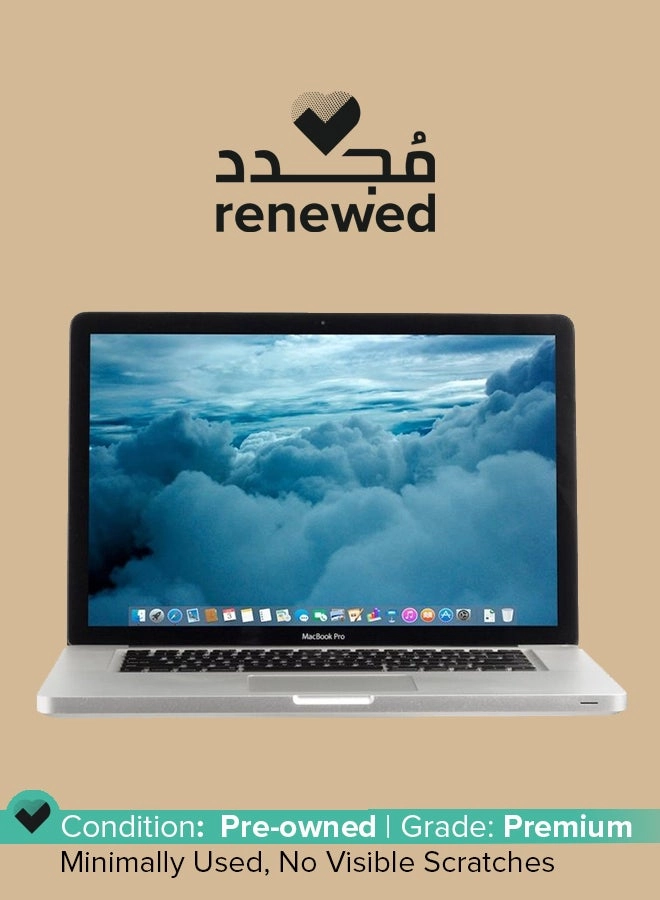 Apple (Renewed) Macbook Pro - 15.4'' 500GB SSD 4GB 500GB Dual Core