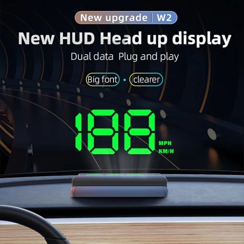 W2 - GPS Speedometer USB Powered Auto Brightness