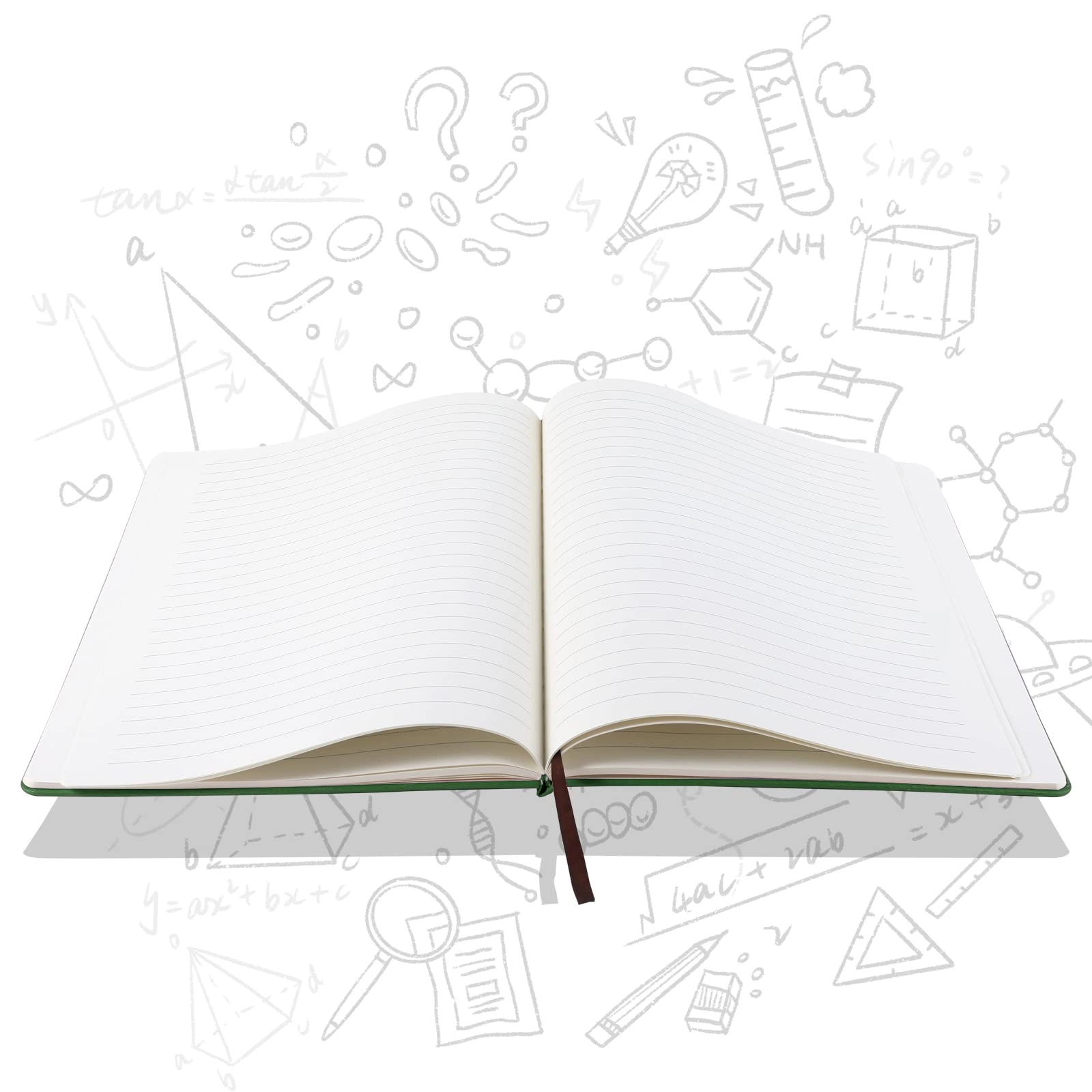 Notebook A4 Hardcover - Lined 80 Sheets