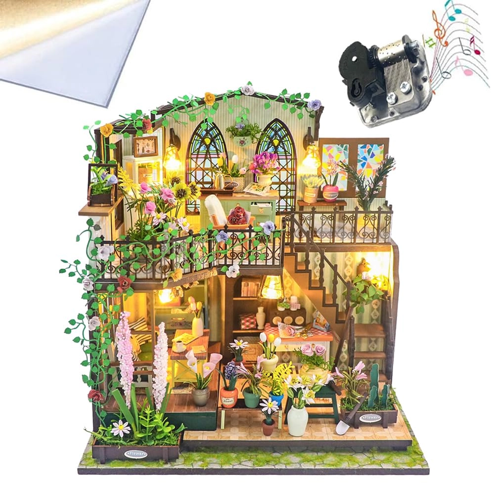 Magic House - 3D Mini Dollhouse Musical Movement