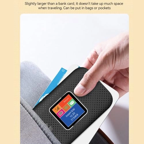 Portable WiFi Hotspot - 4G 5G LTE 802.11 b/g/n 300Mbps