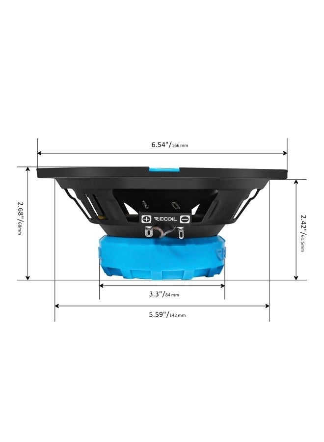 RCX65 - 6.5” 2-way full-range coaxial