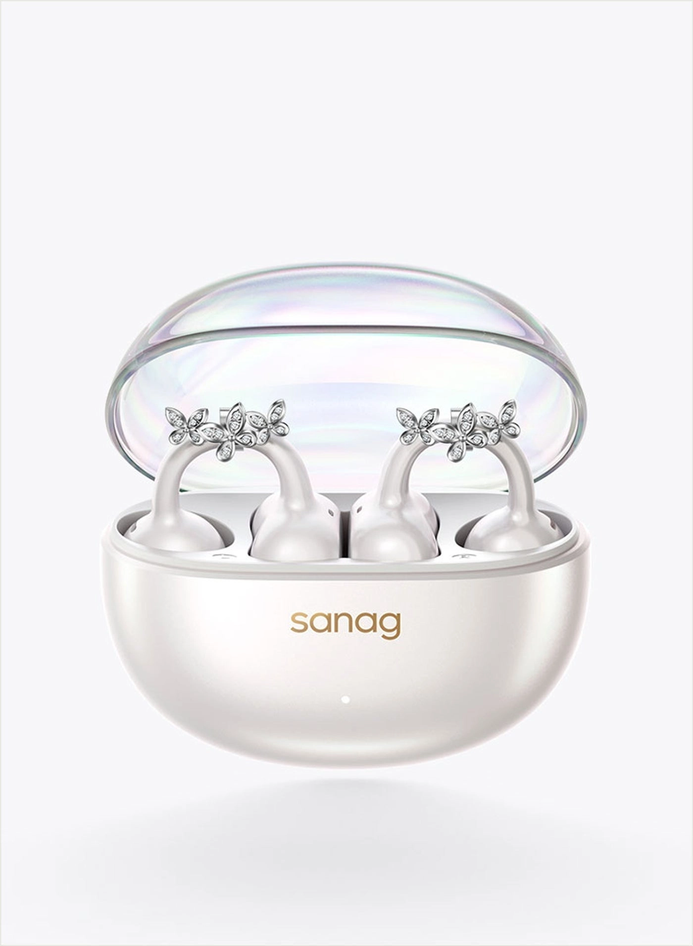 sanag S6S Nova - Wireless Earbud + Signature Earring Accessory
