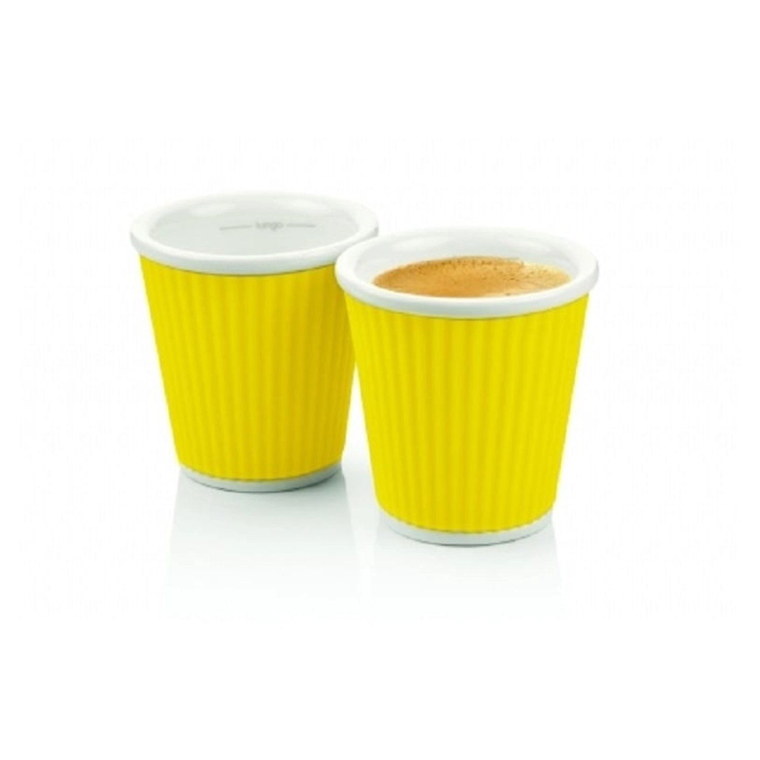 Les Artistes Espresso Cup - 2 pcs Ondulated