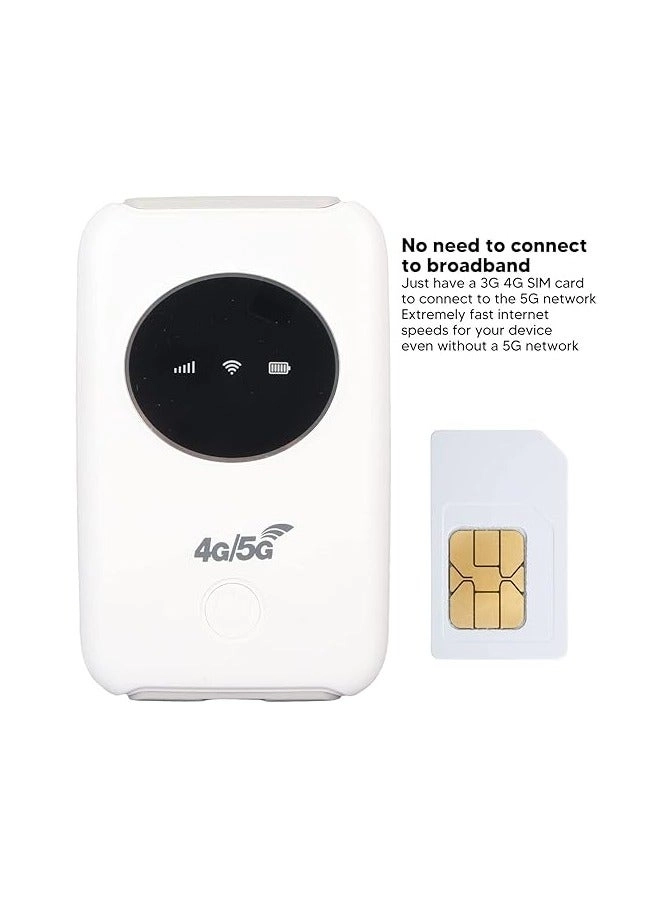 Portable Mobile WiFi - 4G LTE SIM Card Slot Lightweight