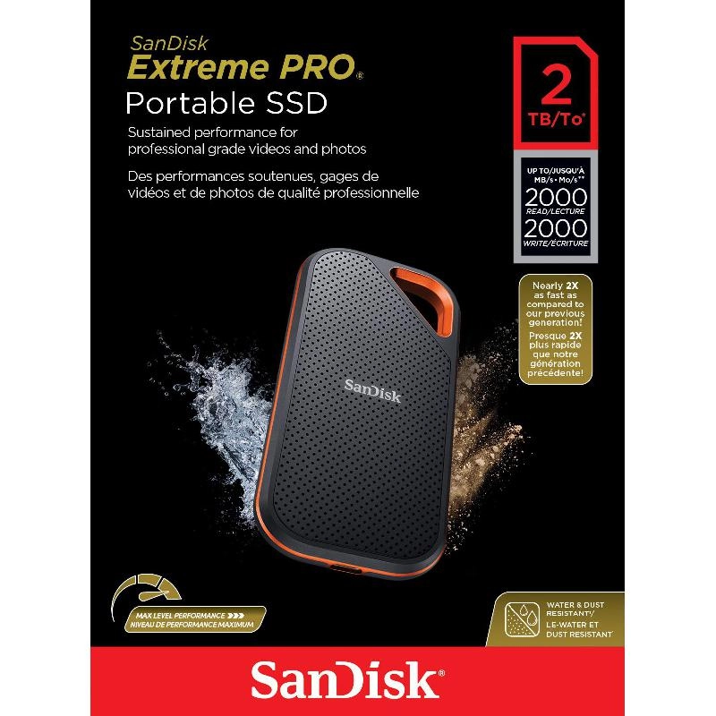 Extreme Pro Portable Ssd V2 - 1000 GB