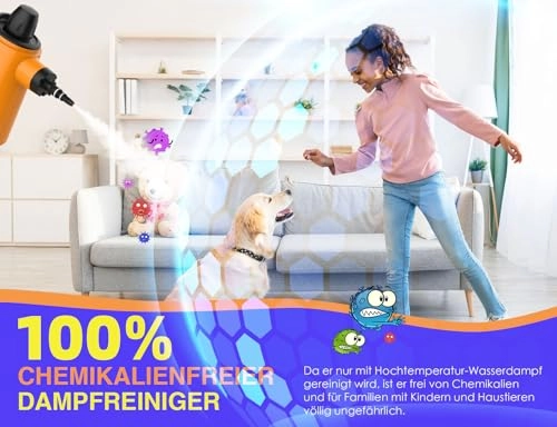 Steam Cleaner - 3.5 Bar 380 Milliliters