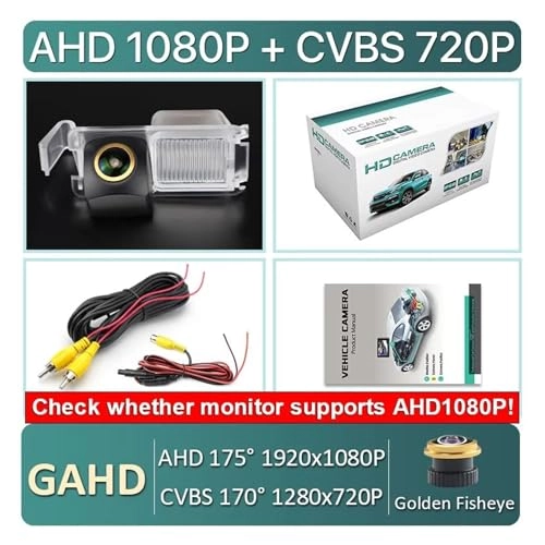 Car Reversing Camera - Night Vision AHD1080P