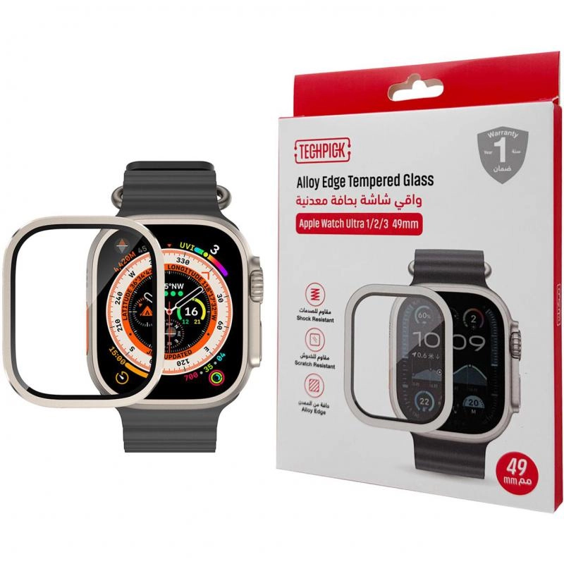 Techpick Alloy Edge - Natural for Apple Watch Ultra 2