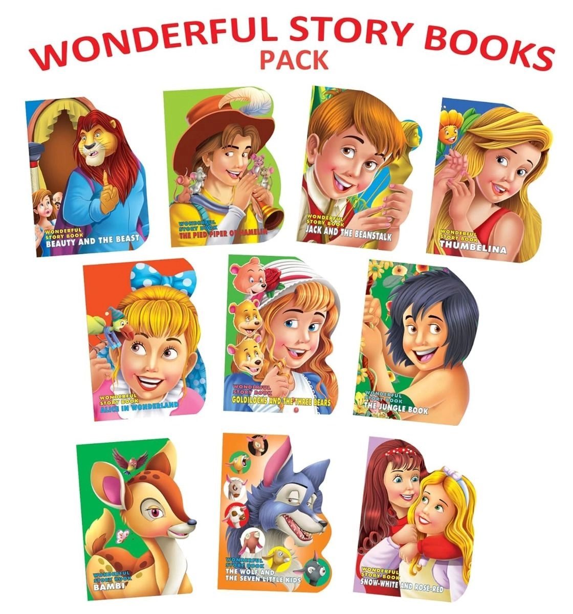 Wonderful Story Board Books - 3+ 10 pieces