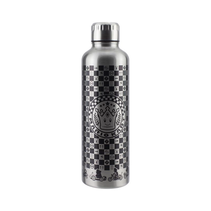 Mario Kart Metal Water Bottle - 500ml (16floz)