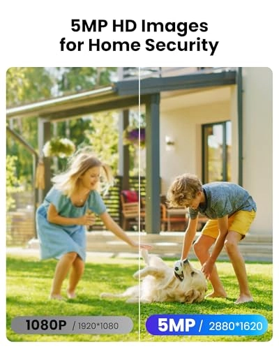 8CH 5MP 3K Lite - 4 Cameras