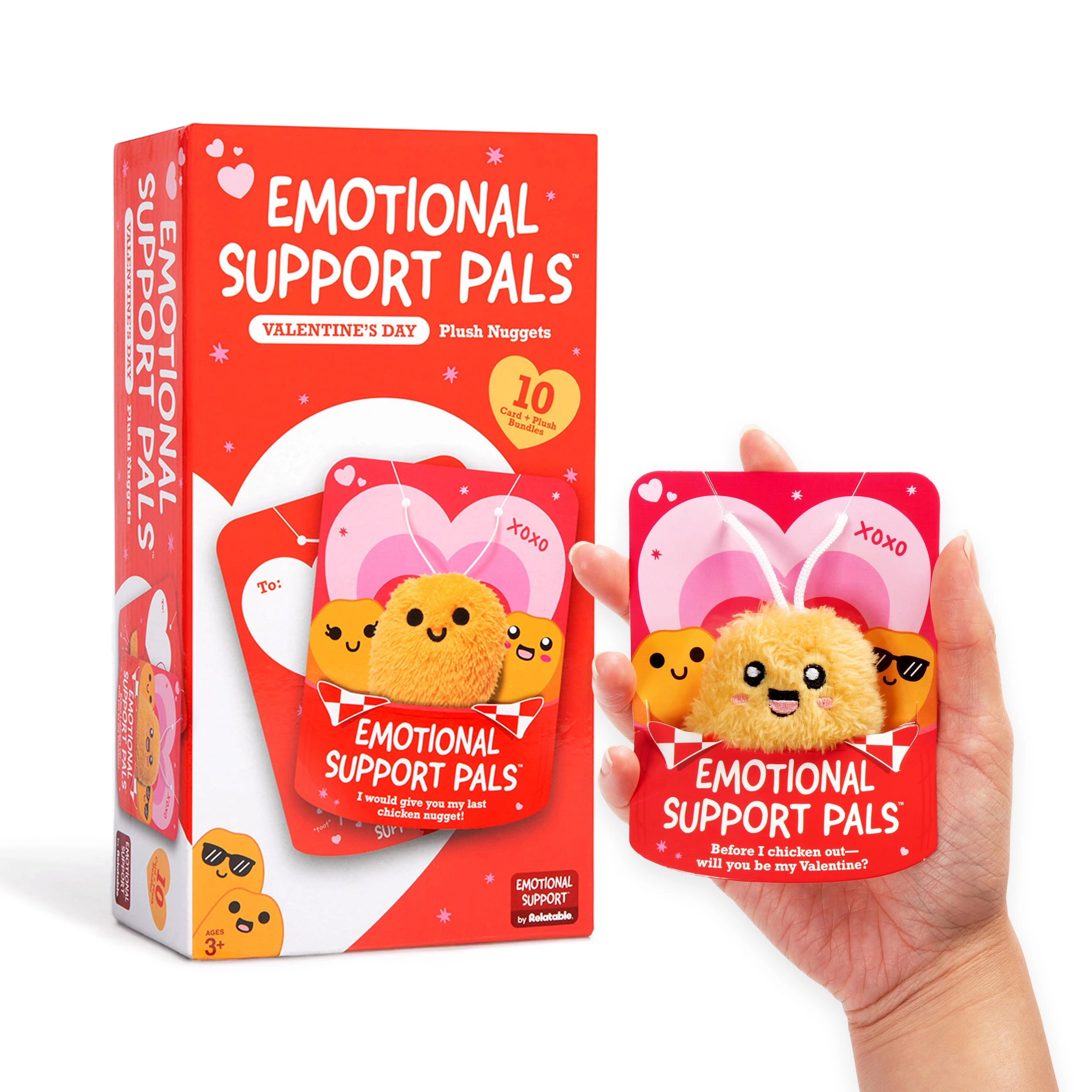 What Do You Meme? Nugget ESCARD589 Plush - 10 plush nuggets 10 cards