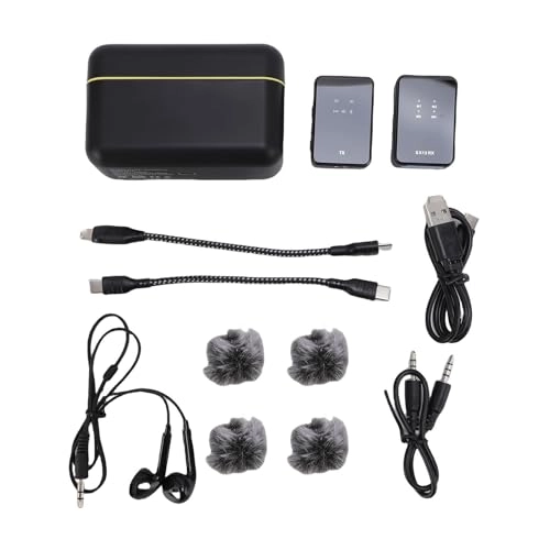 Wireless Lavalier Microphone - 2 2.4GHz