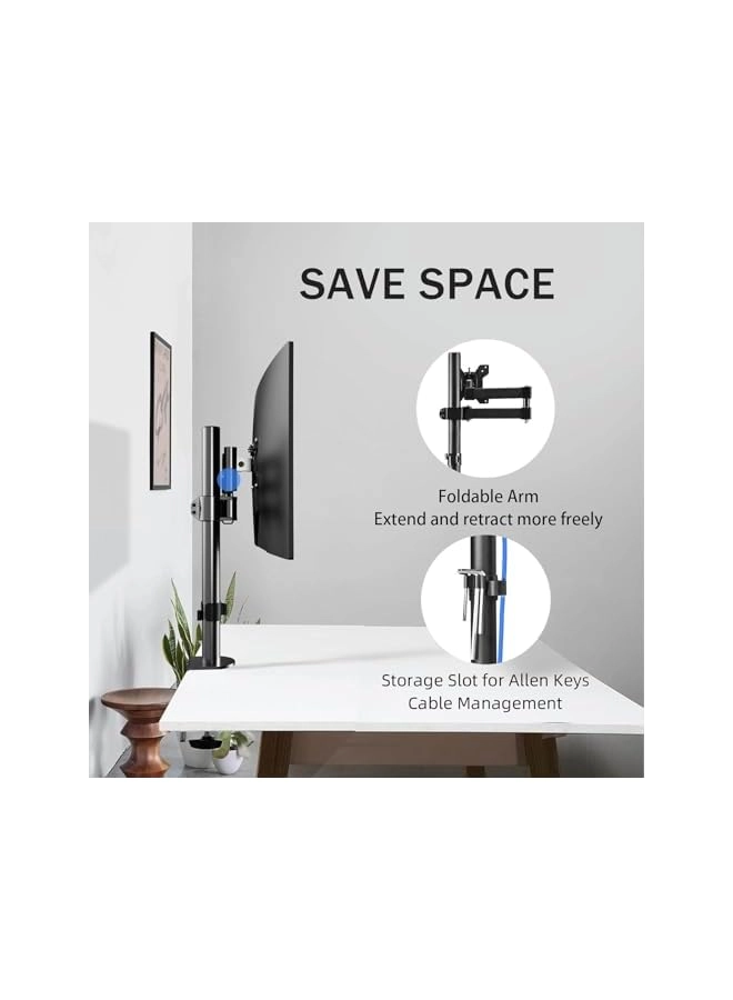 Monitor Stand Riser - 2 Pack 3 Height Adjustable 14.5 in