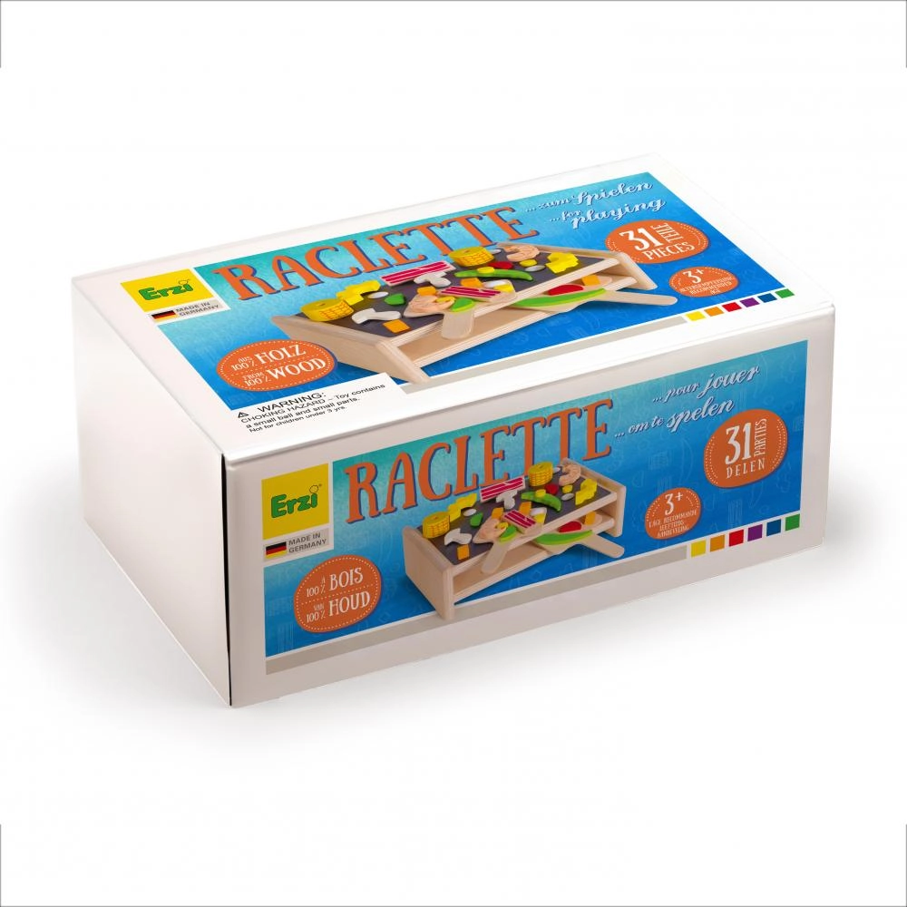 Erzi Raclette - Wood 31 pcs (4014722106854)