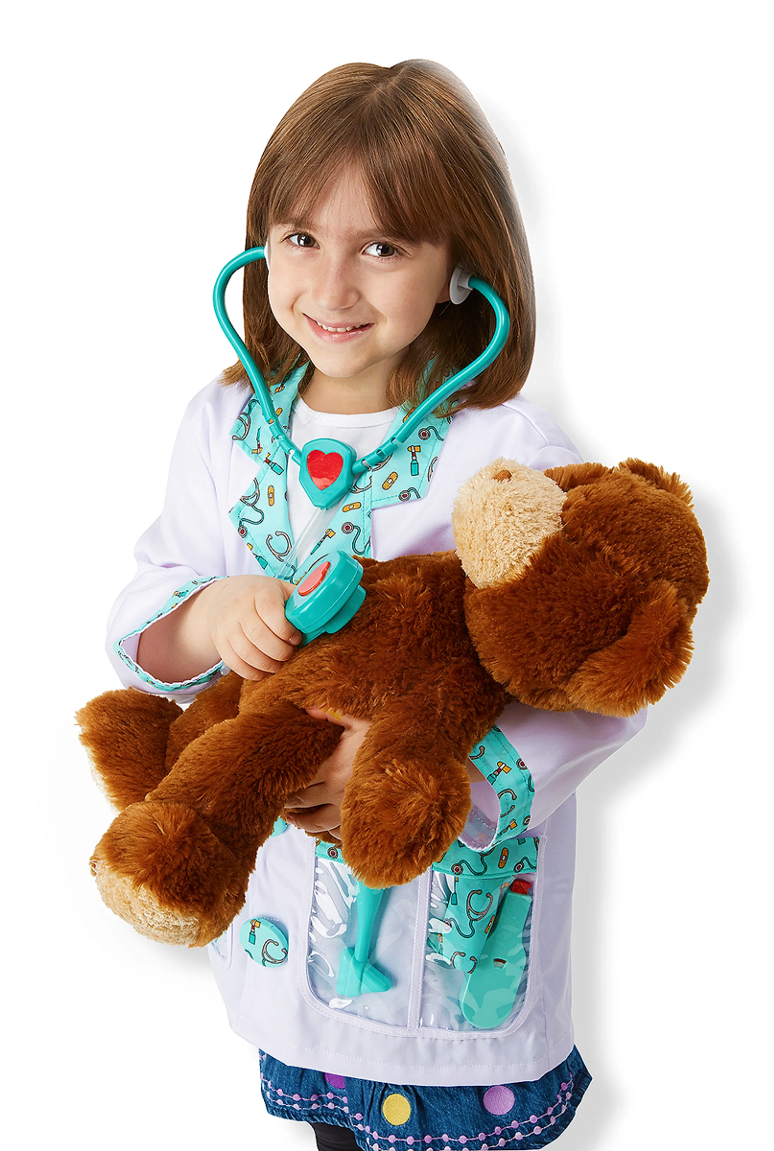 Doctor Role Play Costume Set - 12 pcs (MD-4839)