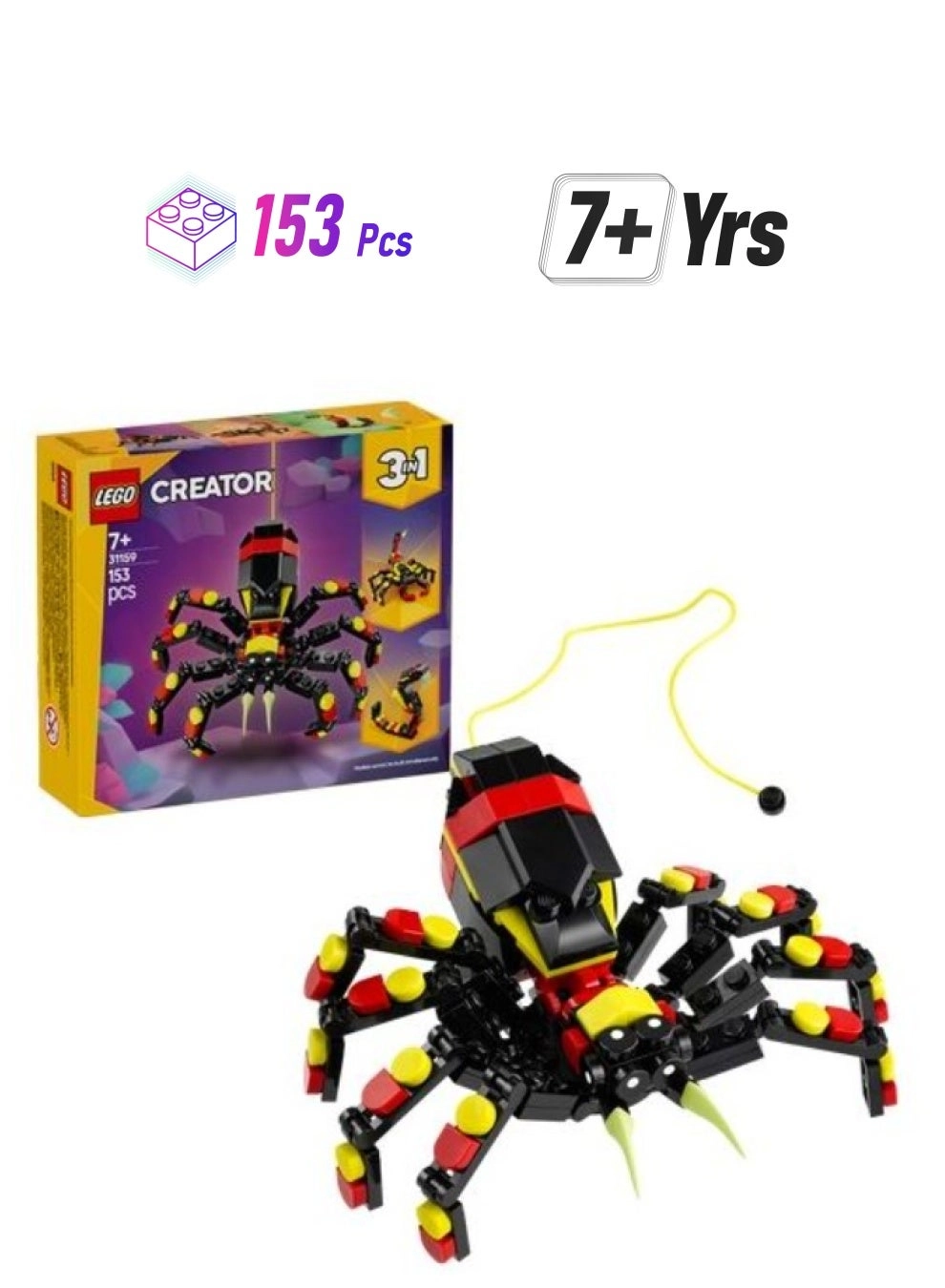 Creator Wild Animals Surprising Spider (31159)