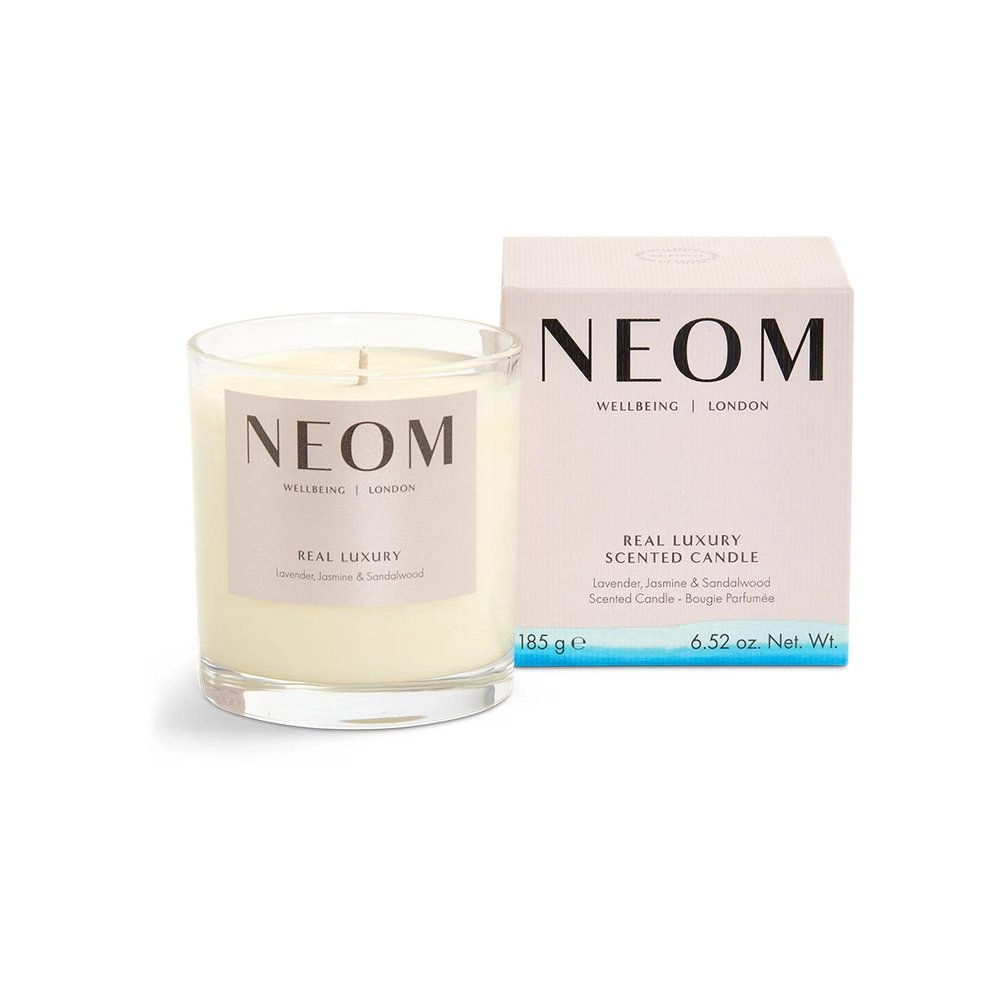 NEOM WELLBEING Real Luxury Scented Candle - Lavender / Jasmine / Brazilian Rosewood