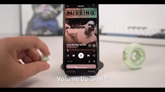 Unique Donut Design Wireless Earbud