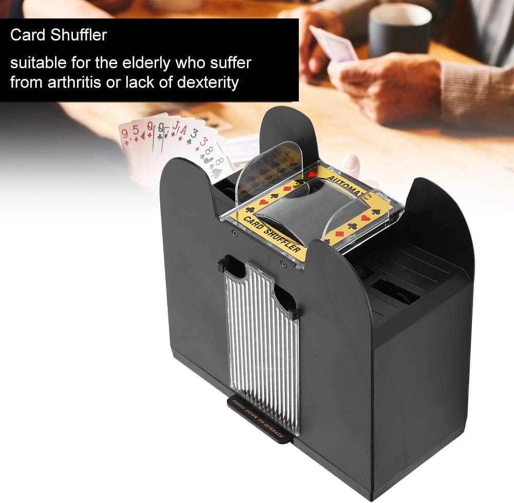Card Shuffler - Wooden Electric Automatic