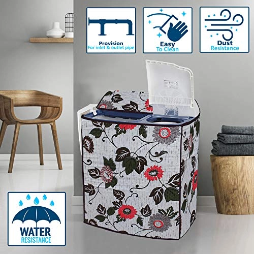 Washing Machine Cover - Semi Automatic Top Load 7.5 Kg Waterproof