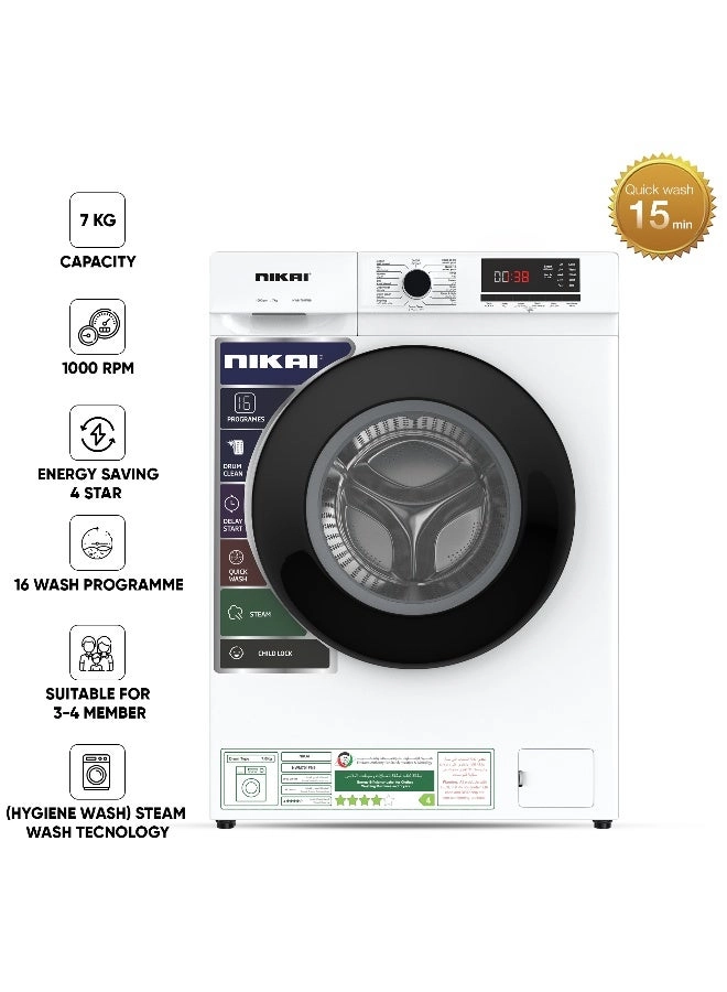 NRF190DN4S + NWM701FN9 - 7KG + U3110NBFS - 4-Burner