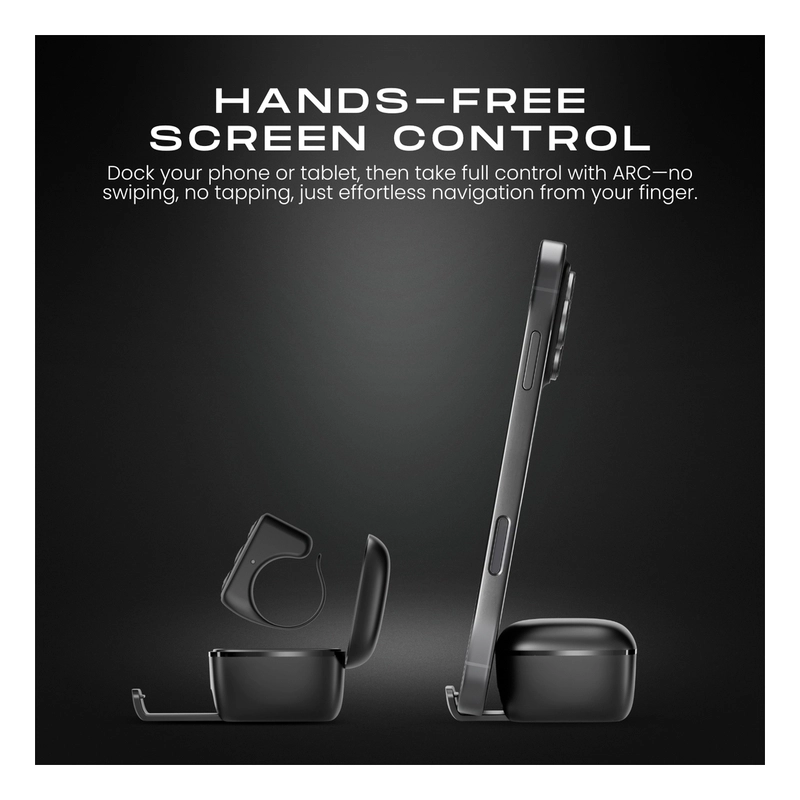 ARC Scrolling Ring Clicker - Black 10m range