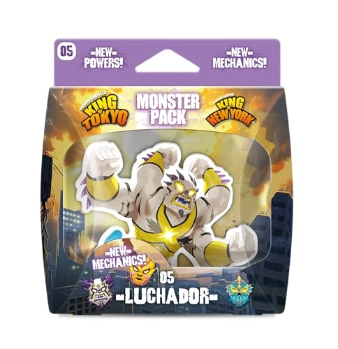 King of Tokyo: Monster Pack - Luchador - New Fighter Expansion