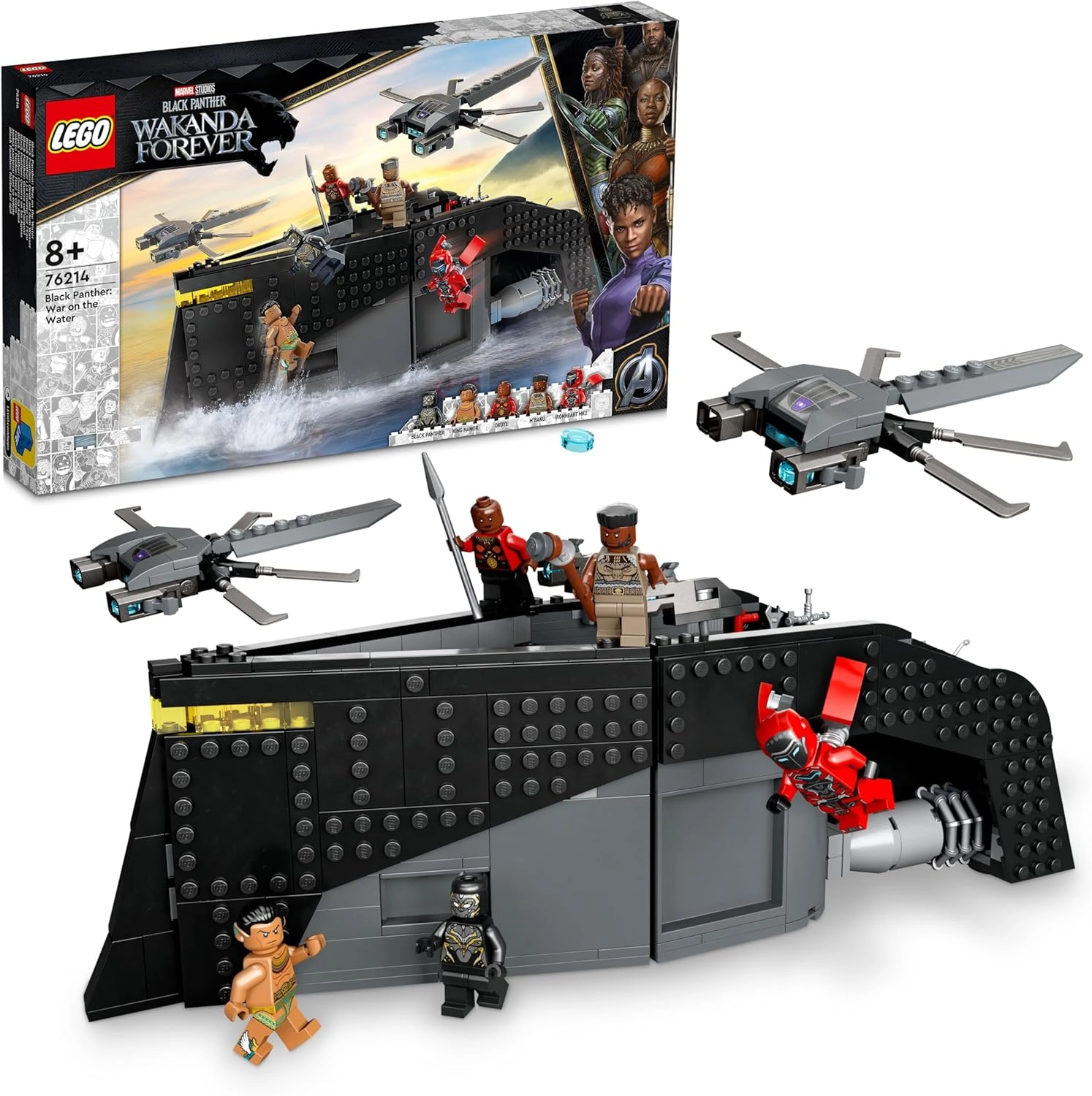 Marvel Black Panther: War on The Water (76214)
