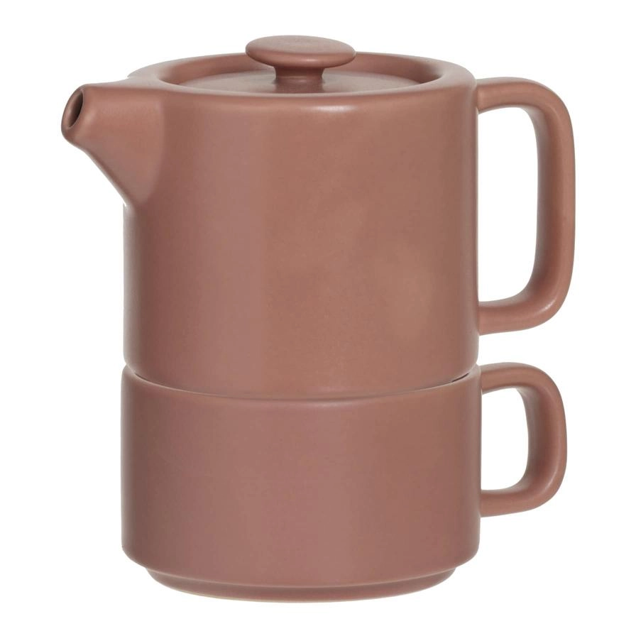 SG Earthenware Teapot Set - 800 milliliter