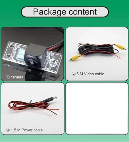 Rear View Camera - Night vision Wire AHD 720P