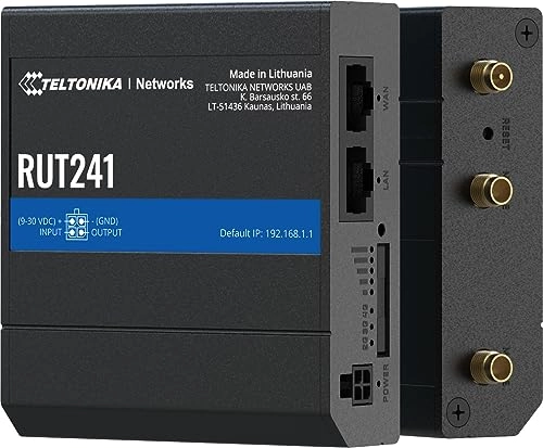 RUT241 - 4G LTE 802.11b/g/n 150 Mbps/50 Mbps