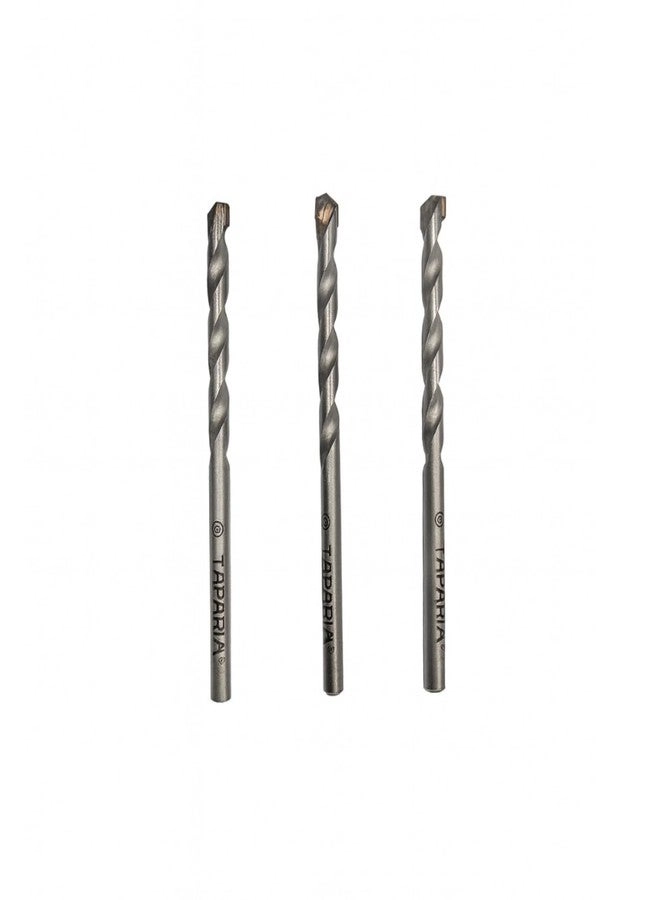 Taparia Flat Tip Masonry Drill Bit - Pack of 3 6 mm