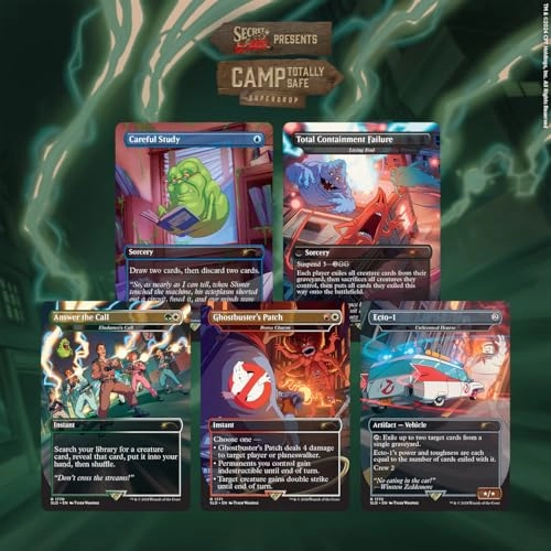 Secret Lair x Ghostbusters: The Real Ghostbusters Foil Edition - 5pcs