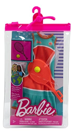 HBV66 - Fashion Pack Outfit Sportswoman Dress Tennis Racket