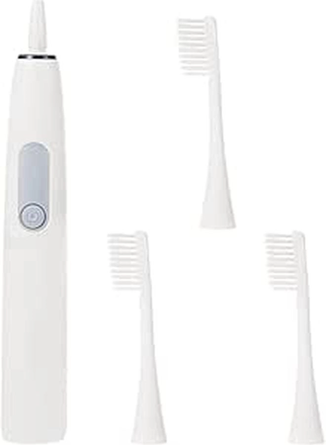 HOMOCONO Smart Sonic Electric Toothbrush - Soft Bristles Light Grey