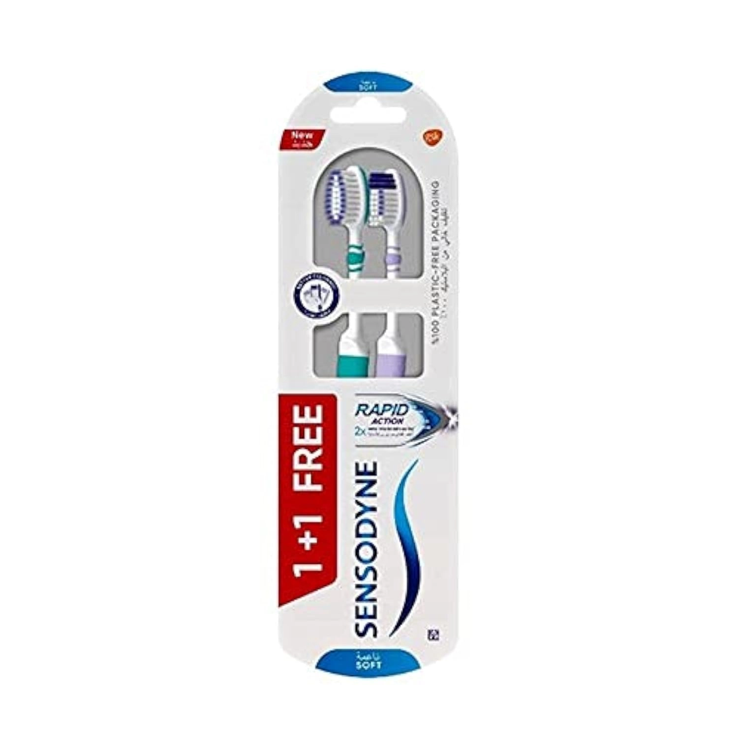 GlaxoSmithKline plc. Sensitivity & Gum - Soft 2-Piece Pack
