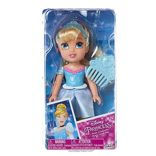 Cinderella Posable Little Doll - Sparkly Suit Removable Skirt
