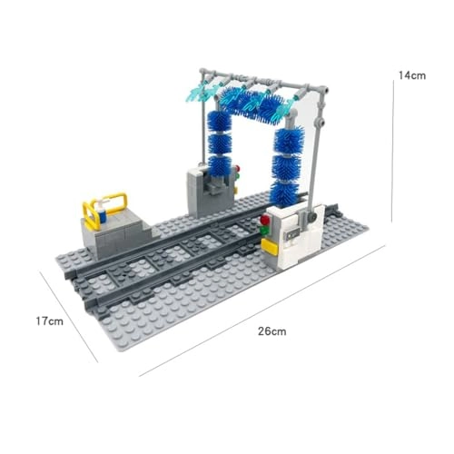 Railway Model Train Car Wash (MOC)
