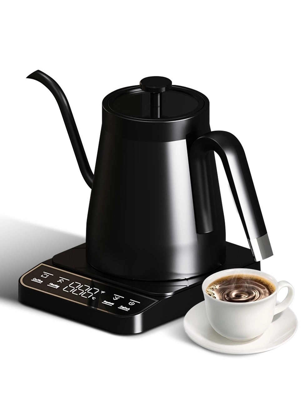 Hihonor ,304 Stainless Temperature Control Electric Kettle