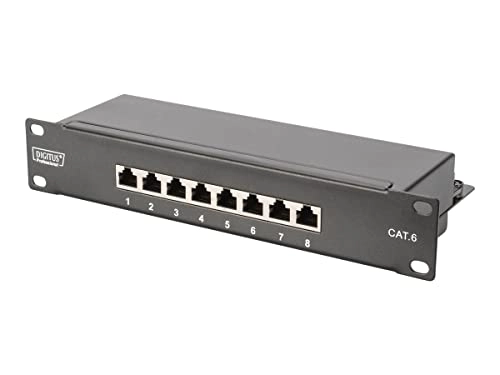 Network cabinet 9U + Shelf + Power strip + 8-Port Patch Panel + 8-Port Gigabit Switch