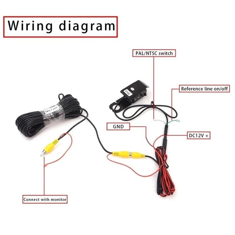 Rear View Camera - Night vision HD